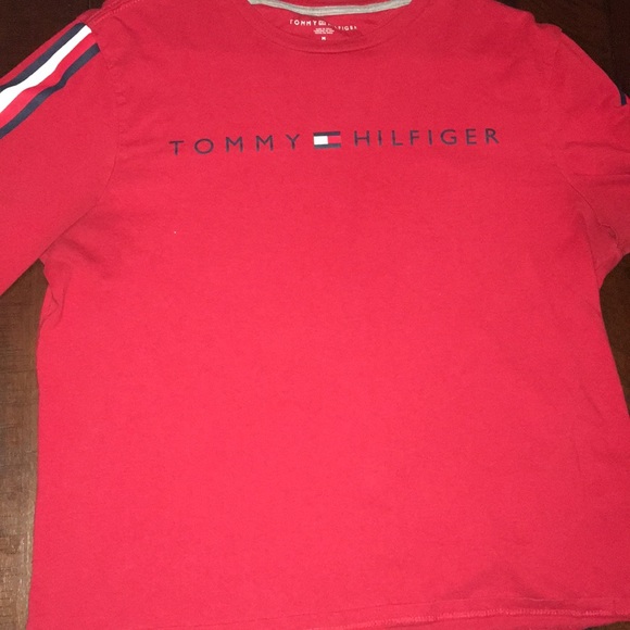 Tommy Hilfiger Other - ‼️New‼️ Men’s Red Tommy Hilfiger Long sleeve tee
